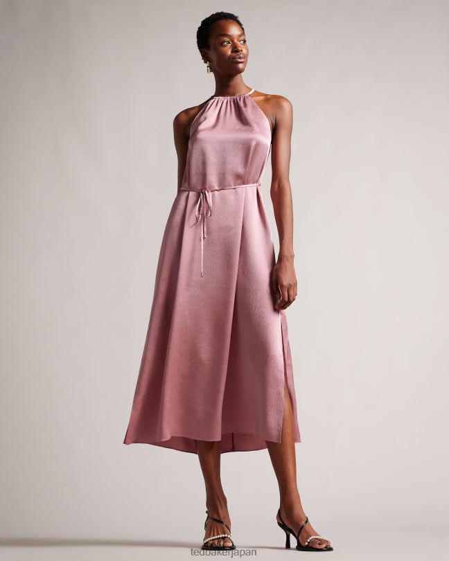 【極美品】TED BAKER ホルターネック ロングプリーツ ドレス Lサイズ 4819yndzk_2302_2_i_05.jpg